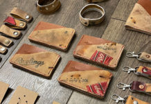 Making Art That Lasts: Leather scraps became Alex Hall’s passion