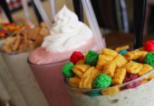 Try some spirits with your ice cream at Coop’s