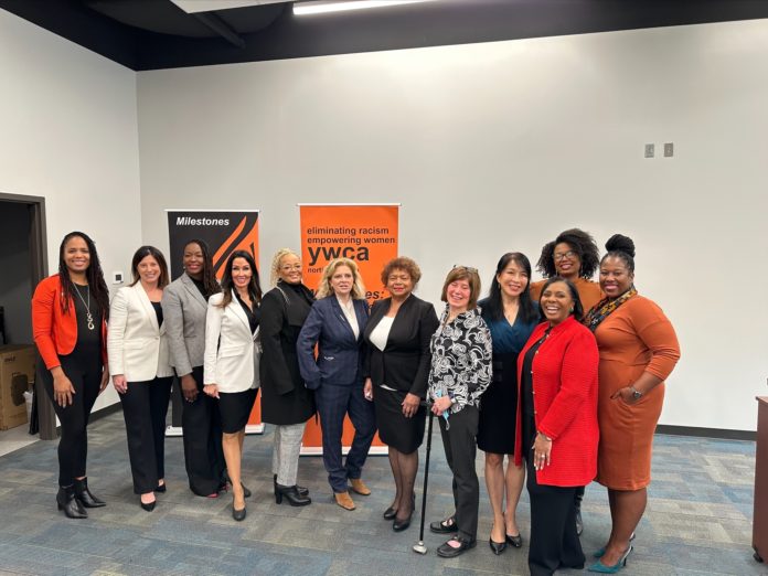 The Milestones winners stand together