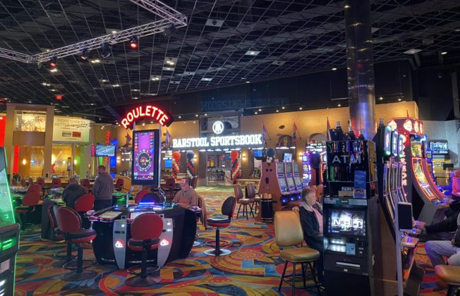 Barstool Sportsbook lounge