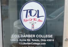 exterior of barber college