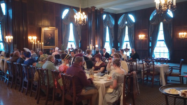 Dining Room during the Regency Ball