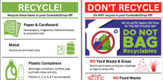 recycling dos and don'ts
