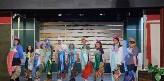 The cast of Peter and the Starcatcher