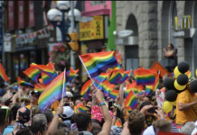 Pride Month flags