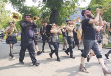 detroit party marching band