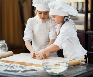 kids cooking