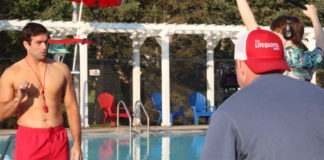 Jacob Hacker as "Chris" while Johnny Antonini works the camera and Cale McClure records sound