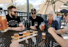People drink beer