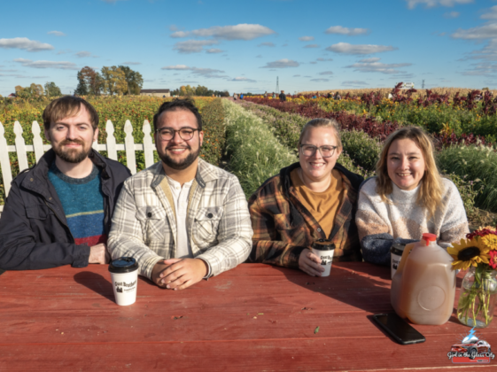 Alex Deighton, Alfredo Cabrera, Natalie Smith and Kristie Reisig