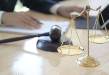 gavel and scales