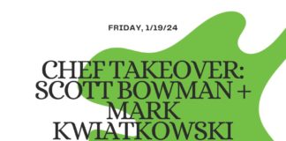 Details about the Chef takeover on Jan. 19.