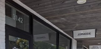 The front of a Jupmode store