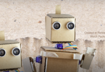 Robots made out of recycled materials