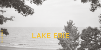 Cover of Lynn Whitney's photo-book "Lake Erie"