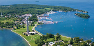 Put-in-Bay shoreline