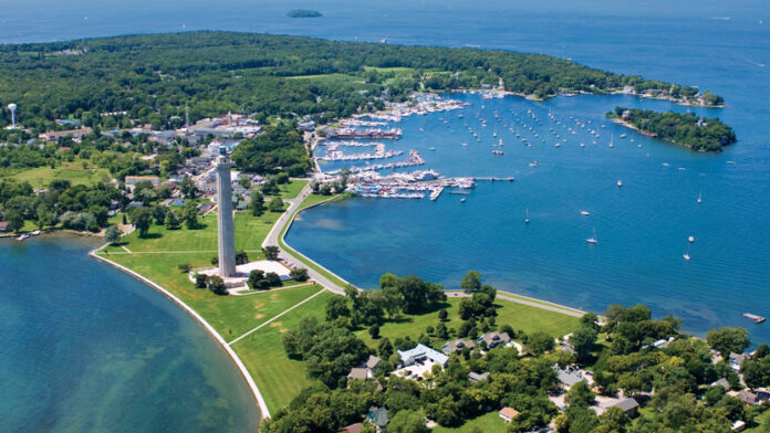 Put-in-Bay shoreline