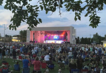 August Events at Centennial Terrace Centennial Terrace stage