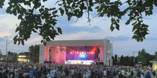 Centennial Terrace stage