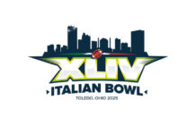 The 2025 Italian Bowl logo.