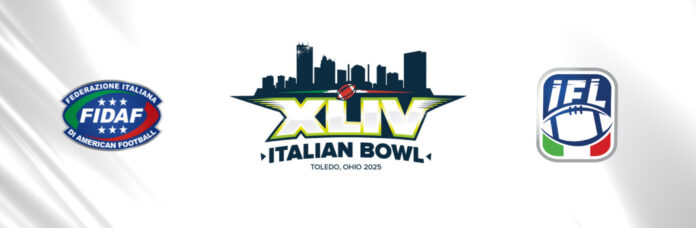 The 2025 Italian Bowl logo.