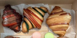 Sampled Pastries, full assortment