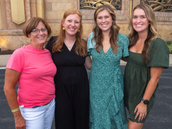 Kim Wagener, Kate Keller, Allie Dresser and Molly Dresser.