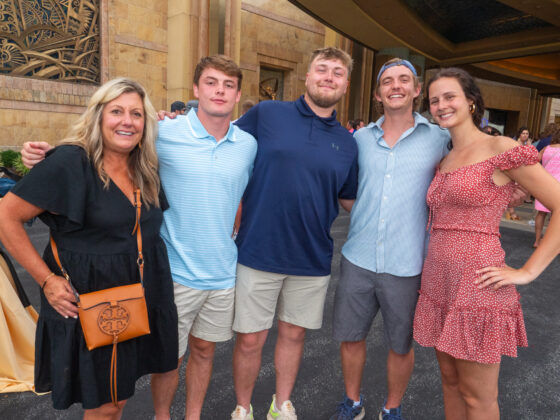 Heather Pacheco, Tanner Smith, Drew Sueta, Jake Mann and Therese Hebda