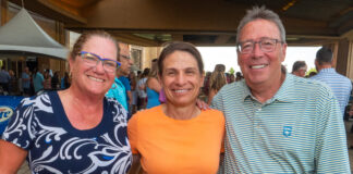 Meg Ressner, Heather Young (2005 Jamie Farr LPGA Tournament winner) and Dick Ressner