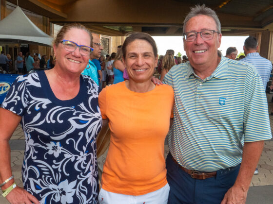 Meg Ressner, Heather Young (2005 Jamie Farr LPGA Tournament winner) and Dick Ressner