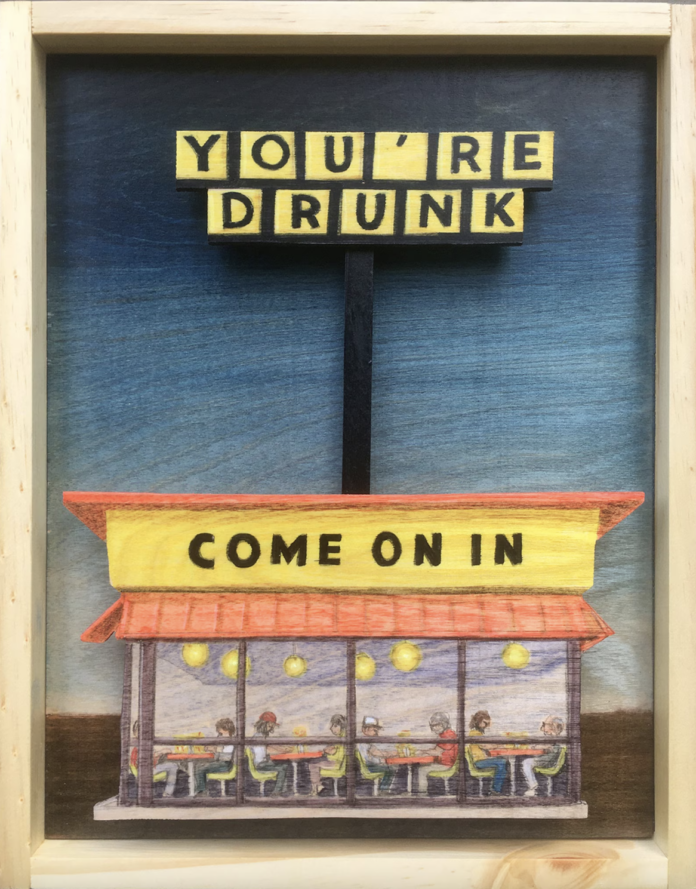 Lamb's waffle house piece