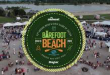 barefoot at the beach logo
