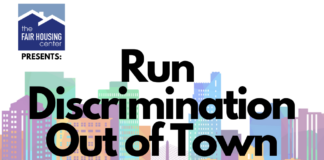 run discrimination out of town