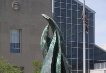 Eternal Flame sculpture