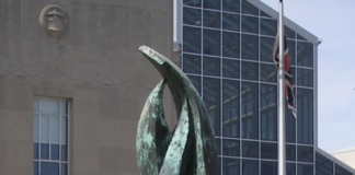 Eternal Flame sculpture