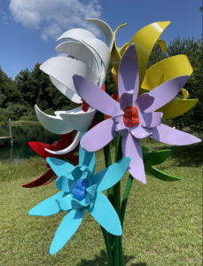 "Hens & Chicks" by Pam Reithmeier.