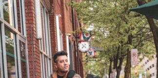 Lifelong Toledo-based singer/guitarist, Tony Salazar Jr. Image by Dave Ludwig.