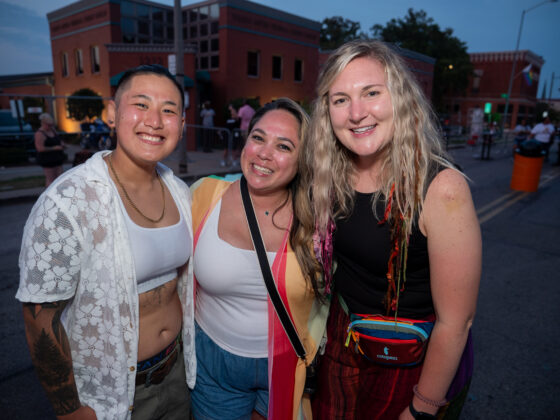Sarah Beth Anderson, Mimi Chambers and Rachel Adams.