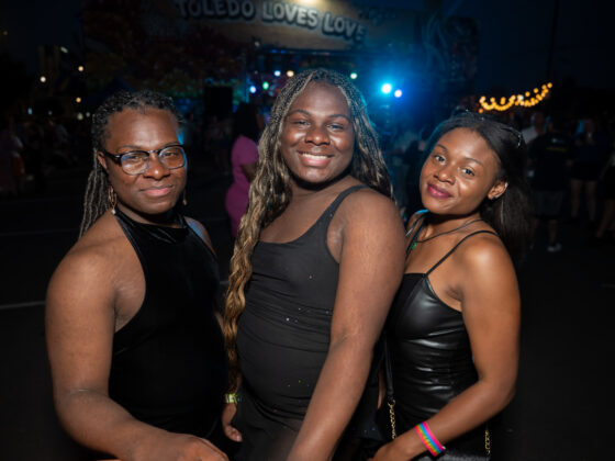 Serenity and Sephora Johns with Jazzie Rivers.