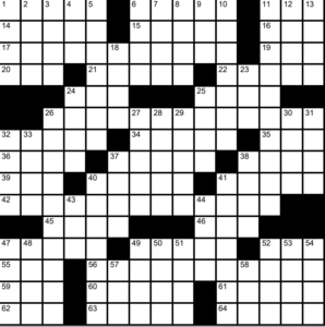crossword