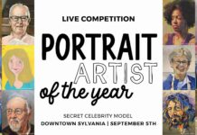 Portrait Artist of the Year Competition Debuts at Sylvania’s Red Bird in September