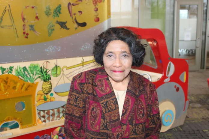 Doris Greer poses for a photo.