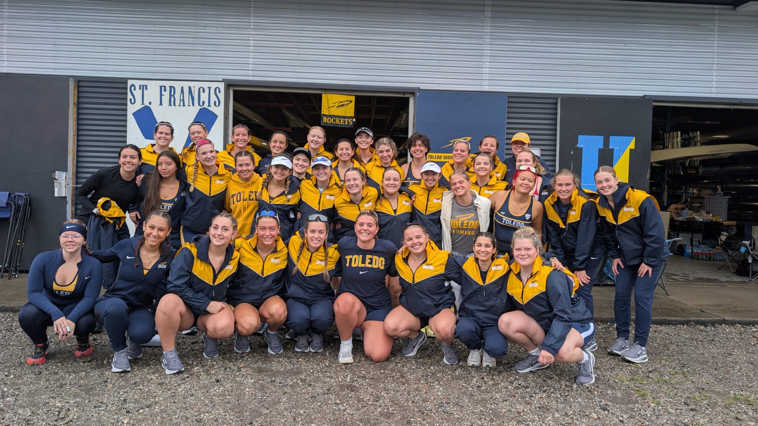 Despite Rain, Toledo Rowing Makes a Strong Return to the Glass City Regatta